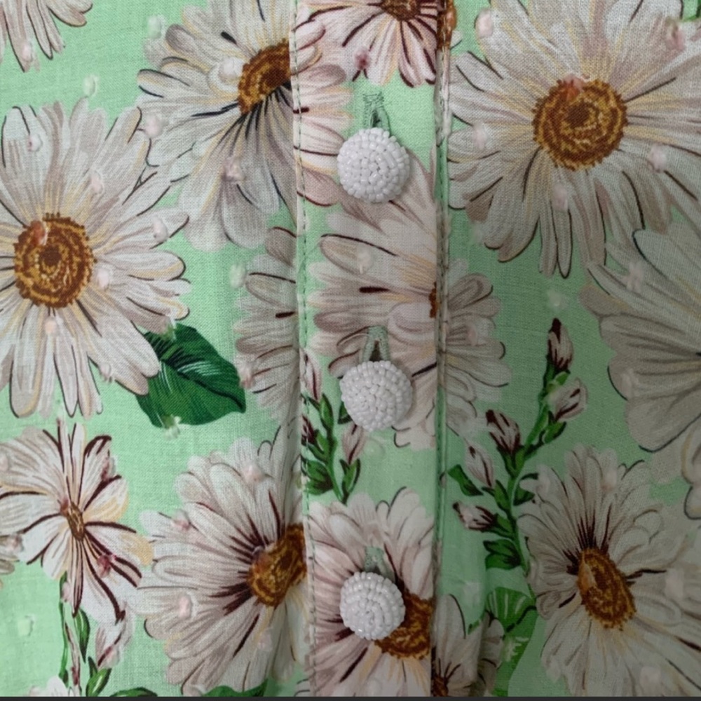Farm Rio Mixed Floral Midi Dress - Picture 6 of 8
